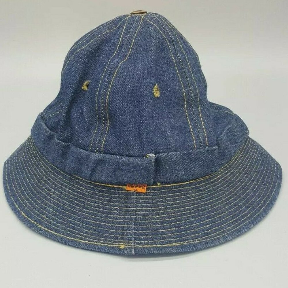 LEVIS Orange Tab DENIM BUCKET HAT Small 6 1/2-5/8